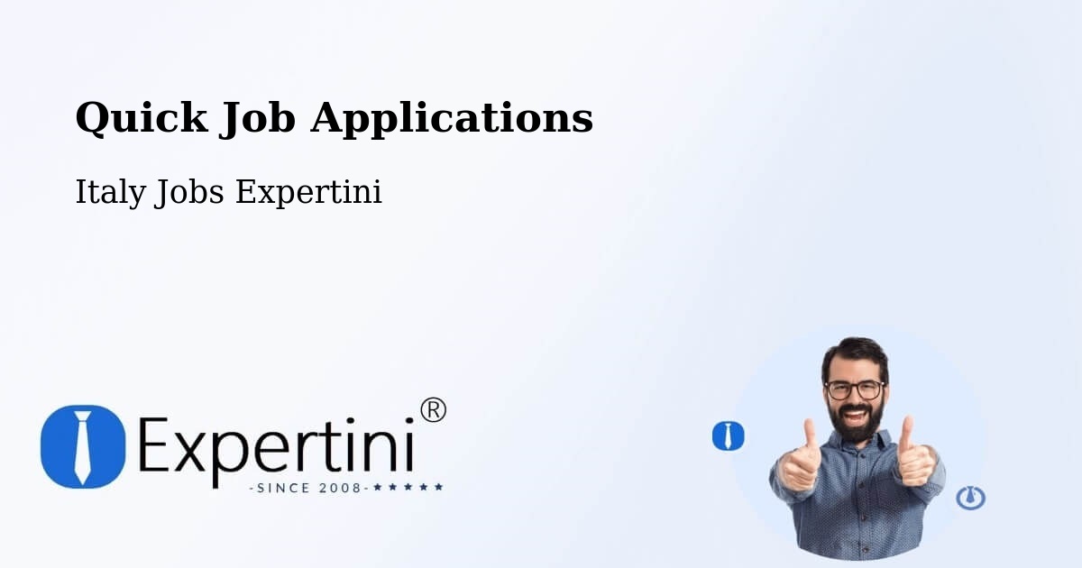 Quick Apply Feature – Boves - Italy Jobs Expertini